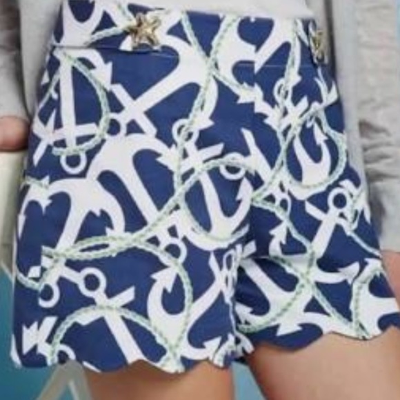 mud pie scalloped short - Picture 4 of 4